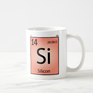 Silikon- (Si)Element-Tasse Kaffeetasse