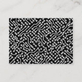 Silikon Visitenkarte (Rückseite)