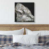 Silikonklumpen Leinwanddruck (Insitu (Schlafzimmer))