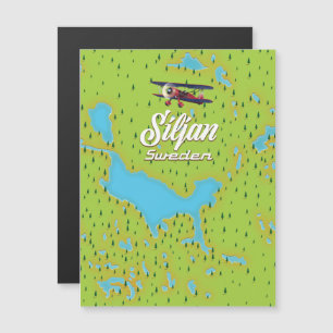 Siljan-See Schweden Karte