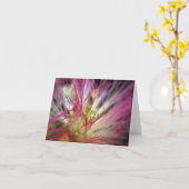 Silk Baum-Fantasien (Makro) - Anmerkungs-Karte Karte (Gelbe Blume)