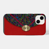 Silk Clutch Bag iPhone 14 Fall Hülle (Rückseite (Horizontal))