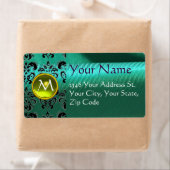 SILK DAMASK GEM gelb grün (Insitu)