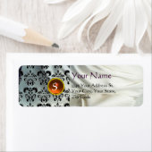 SILK DAMASK GEM gelb weiß (Insitu)