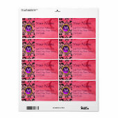 SILK DAMASK GEM lila rosa (Vorne)