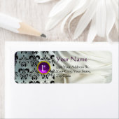 SILK DAMASK GEM lila weiß (Insitu)