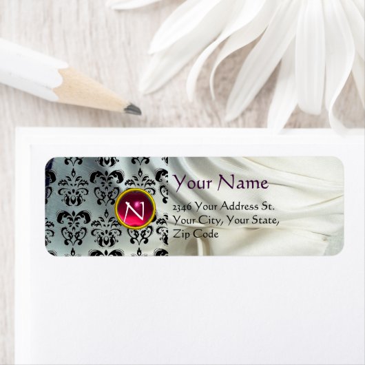 SILK DAMASK GEM pink weiß (Insitu)