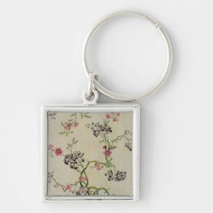 Silk Entwurf durch Anna Maria Garthwaite, 1740 Schlüsselanhänger