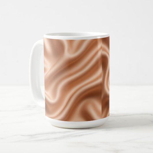 Silk Fabric Texture Gold Background-97082 Kaffeetasse (Vorderseite Links)