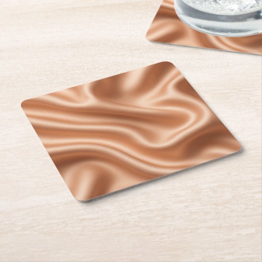 Silk Fabric Texture Gold Background-97082 Rechteckiger Pappuntersetzer (angewinkelt)