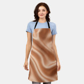 Silk Fabric Texture Gold Background-97082 Schürze (Getragen)