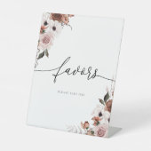 Silk Floral Favorits Zeichen Sockelschild (Vorderseite)