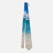 Silk Krawatten-"für immer Blau " Krawatte (Rückseite)