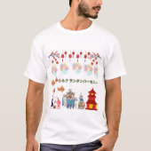 Silk & Lantern Harmony weiß T-Shirt (Vorderseite)