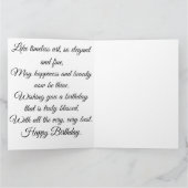 "Silk & Light"-Karte Karte (Innenseite)