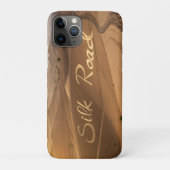 Silk Road Desert Landscape Typography Art Case-Mate iPhone Hülle (Rückseite)