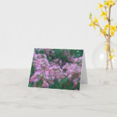 SILK TREE BLUME von SHARON SHARPE Karte (Gelbe Blume)