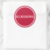 Silkeborg City Pride Emblem – Danish Identity Runder Aufkleber (Tasche)