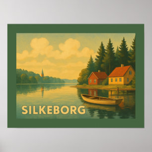 Silkeborg Dänemark See Poster