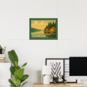 Silkeborg Dänemark See Poster (Heimbüro)