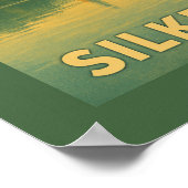 Silkeborg Denmark Lake Poster (Ecke)