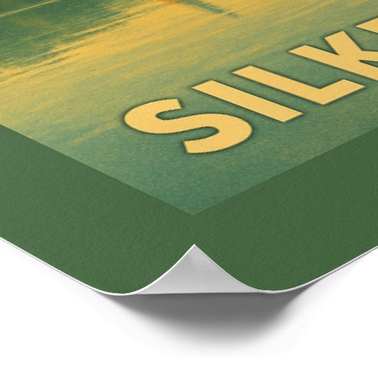 Silkeborg Denmark Lake Poster (Ecke)