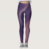 Silken Pulse – Abstract Elegance Leggings Design (Vorderseite)