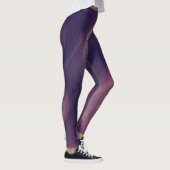 Silken Pulse – Abstrakte Eleganz Leggings Design (Rechts)