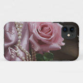 Silken-Rose Case-Mate iPhone Hülle (Rückseite (Horizontal))