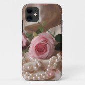 Silken-Rose Case-Mate iPhone Hülle (Rückseite)
