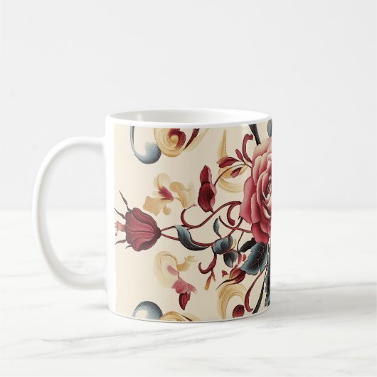 Silken Rose Dynasty Kaffeetasse (Links)