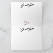 Silken-Rose Karte (Innenseite)