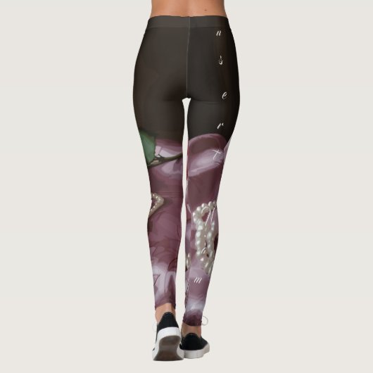 Silken-Rose Leggings (Rückseite)