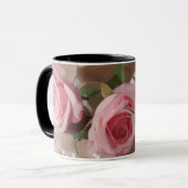Silken-Rose Tasse (Vorderseite Links)