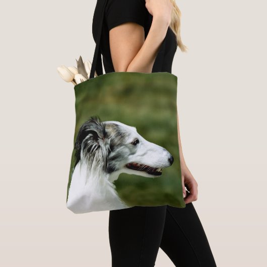Silken Windhound A Totbeutel Tasche (Von Nahem)