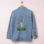 Silken Windhound Blume Patch Jeansjacke (Hangar)