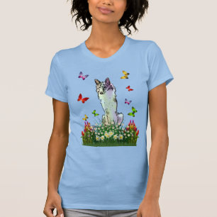 Silken Windhound Blumenfleck T-Shirt