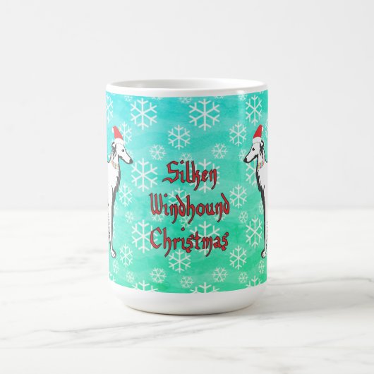 Silken Windhound Christmas Verwandlungstasse (Zentrum)