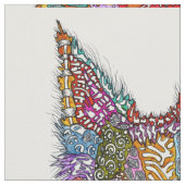 Silken Windhound Dog Fabric Stoff (Nahaufnahme)