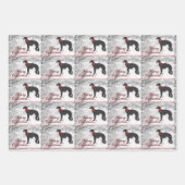 Silken Windhound Geschenkpapier Set (Vorderseite 2)
