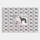 Silken Windhound Geschenkpapier Set (Vorderseite)
