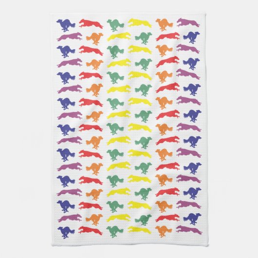 Silken Windhound Geschirrtuch (Vertikal)