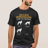 Silken Windhound Guide zum Training von Gehörlosig T-Shirt (Vorderseite)