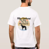 Silken Windhound: Hund, Mythos, Legende T-Shirt (Rückseite)