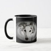 Silken Windhound in Grays Tasse (Links)