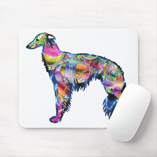 Silken Windhound Maus Pad Mousepad (Mit Mouse)