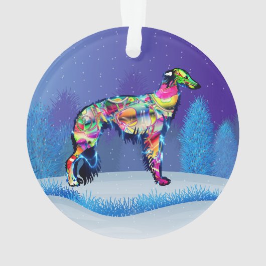 Silken Windhound Ornament (Rückseite)