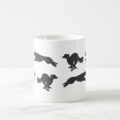 Silken Windhound Running Kaffeetasse (Mittel)