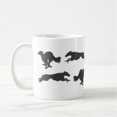Silken Windhound Running Kaffeetasse (Links)