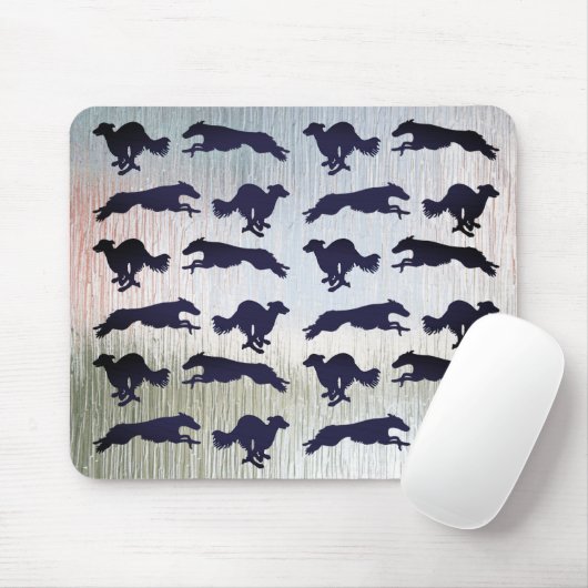 Silken Windhound Running Mousepad (Mit Mouse)